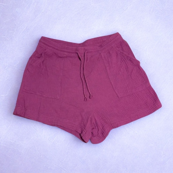 Cotton Gauze High Rise Short - Picture 3 of 7